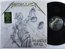 METALLICA And Justice For All BLACKENED 2XLP NM 2014 reissue w/ insert SHRINK   