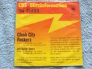 The Clash ‎– Clash City Rockers. - German Promo - Ex Plus -  Listen