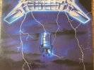 Metallica Ride The Lightning Vinyl LP 1984 MEGAFORCE Good 0075596039611