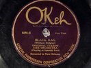 78 RPM -- Original Tuxedo Jazz Orchestra, Okeh 8198, V-/VV- Jazz