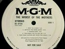1971 THE WORST OF THE MOTHERS OF INVENTION MGM WHITE LABEL PROMO LP FRANK ZAPPA