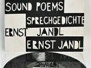 BOB COBBING / ERNST JANDL ‘Sound Poems / Sprechgedichte’ 1965 Vinyl LP – S43