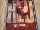 TAYLOR SWIFT RED ORIGINAL THROW BLAKET WE ARE NEVER GETTING BACK TOGETHER 22