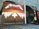 METALLICA Master Of Puppets LP VINYL Blackened Reissue ride the lightning