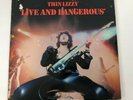 Thin Lizzy Live And Dangerous VG+ ORIG 2LP Boys Are Back In Town JAILBREAK
