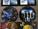 IRON MAIDEN - THE FINAL FRONTIER RARE DOUBLE LP PICTURE DISCS VINYL ARTWORK