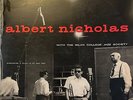 RARE JAZZ LP ALBERT NICHOLAS & MILAN COLLEGE JAZZ SOCIETY OG FRENCH COLUMBIA