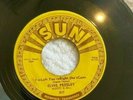 ELVIS PRESLEY SUN 217 45 I'm Left, You're Right/Baby Let's Play House PUSH MARKS