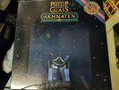 Philip Glass: Akhnaten. 3 LP Box Set. CBS Records Masterworks.