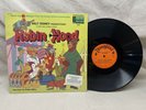 WALT DISNEY ROBIN HOOD SOUNDTRACK ALBUM ORANGE LABEL 1973 WITH BOOKLET VG+ Vtg
