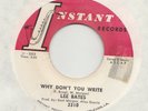 NORTHERN SOUL -- LEE BATES -- WHY DON'T YOU WRITE