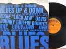Eddie Lockjaw Davis & Johnny Griffin LP “Blues Up & Down” Jazzland 60   DG Mono