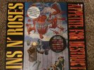 GUNS N` ROSES - APPETITE FOR DESTRUCTION - 1st EU/UK PRESS - WITHDRAWN SLEEVE