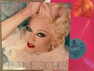 MADONNA - BEDTIME STORIES - PINK VINYL 2LP record album NUMBERED DJ PRESSING VG+