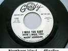 MARV JOHNSON promo 'I Miss You Baby' VG++ ORIGINAL Northern Soul 45