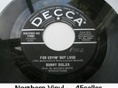 BUNNY SIGLER 'For Crying Out Loud' RARE NM Canada ORIGINAL Northern Soul 45