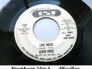 LLOYD PRICE promo 'Love Music' VG+ ORIGINAL Cleethorpes Northern Soul 45