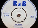 THE BLUE FLAMES JA BLUES / ORANGE STREET UK R&B RECORDS 7