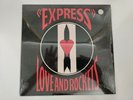 Love And Rockets LP Express 1986 Bigtime Records Indie Vintage vinyl  Bauhaus