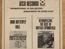 BUFFALO SPRINGFIELD & IRON BUTTERFLY ATCO IN STORE PLAY WHITE LABEL PROMO