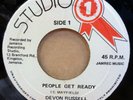 DEVON RUSSELL PEOPLE GET READY / VERSION JAMAICAN STUDIO ONE 7