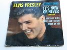 ELVIS PRESLEY   ORIGINAL  1961  FRENCH  E P   ITS NOW OR NEVER