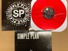 SIMPLE PLAN-SIMPLE PLAN LP RED VINYL+INSERT USA 2008 PRESSING