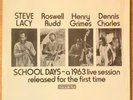 Steve Lacy - School Days 1963 Live Lp US Free Jazz Emanem 1975