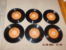 8 ORIGINAL VINTAGE VARIOUS SEEBURG BACKGROUND MUSIC LIBRARY 45 RPM RECORDS - 2 Y