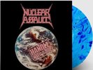 NUCLEAR ASSAULT 'HANDLE WITH CARE' LE 300 TRANSPARENT BLUE W/ BLUE SPLATTER LP