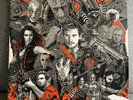 MONDO Vinyl Guardians of the Galaxy Soundtrack Vol 1 Awesome Mix Ronan Handbill