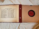 Antique Record Album Book With 5 Records 78 RPM Shellac Not Vinyl