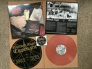MORBID ANGEL 'Covenant' LP CLEAR/RED vinyl death metal Earache + slipmat