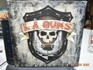 L.A.GUNS LP Checkered Past Marbled Vinyl Sealed 2021