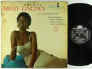 Abbey Lincoln - With The Riverside Jazz Stars LP - Riverside - RLP 1107 Mono DG