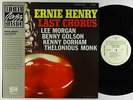 Ernie Henry - Last Chorus LP - Riverside - OJC-086 VG++ Obi
