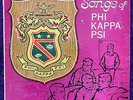 Songs of Phi Kappa Psi LP PRIVATE Fraternity RICHARD MALTBY Rare VG