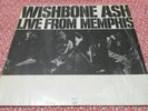 WISHBONE ASH Live From Memphis LP (1972) PROMO ONLY original shrink hard rock