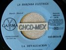 RARE 45 LATIN ●LA MANZANA ELECTRICA● SALSA MEXICANA GUAGUANCO LA DEVALUACION