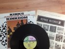 RARE RECORD ALBUM THE KINKS . KINKDOM  MONO  FIRST PRESSING 1966