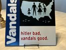 Vandals - Hitler Bad Vandals Good Vinyl Green LP