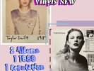 ?RARE taylor swift -reputation vinyl 2lp picture disc + 1989 Vinyl Album Bundle