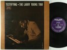 Larry Young Trio - Testifying LP - New Jazz - NJLP 8249 Mono DG