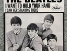 THE BEATLES, PICTURE SLEEVE, I WANT TO HOLD YOUR HAND / I SAW HER STANDING THERE