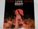NEIL YOUNG LIVE RUST ORIGINAL PRESSIN\G 2x LP NEAR MINT VINYL