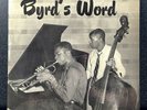 DONALD BYRD Byrd's Word SAVOY LP 12032 Mono DG Blood Red label RVG Promo Archive