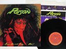 POISON OPEN UP AND SAY ...AHH  CBS/SONY 25AP-5023 JAPAN PROMO VINYL LP