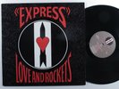 LOVE AND ROCKETS Express DRASTIC PLASTIC LP VG++ 200g reissue Ltd Ed w/ poster *