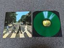 THE BEATLES 1978 UK EXPORT PRESS ABBEY ROAD GREEN VINYL VERY GOOD+