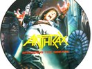 EX/EX Anthrax Spreading The Disease Picture Disc LP MFN 1985 Megadeth Metallica